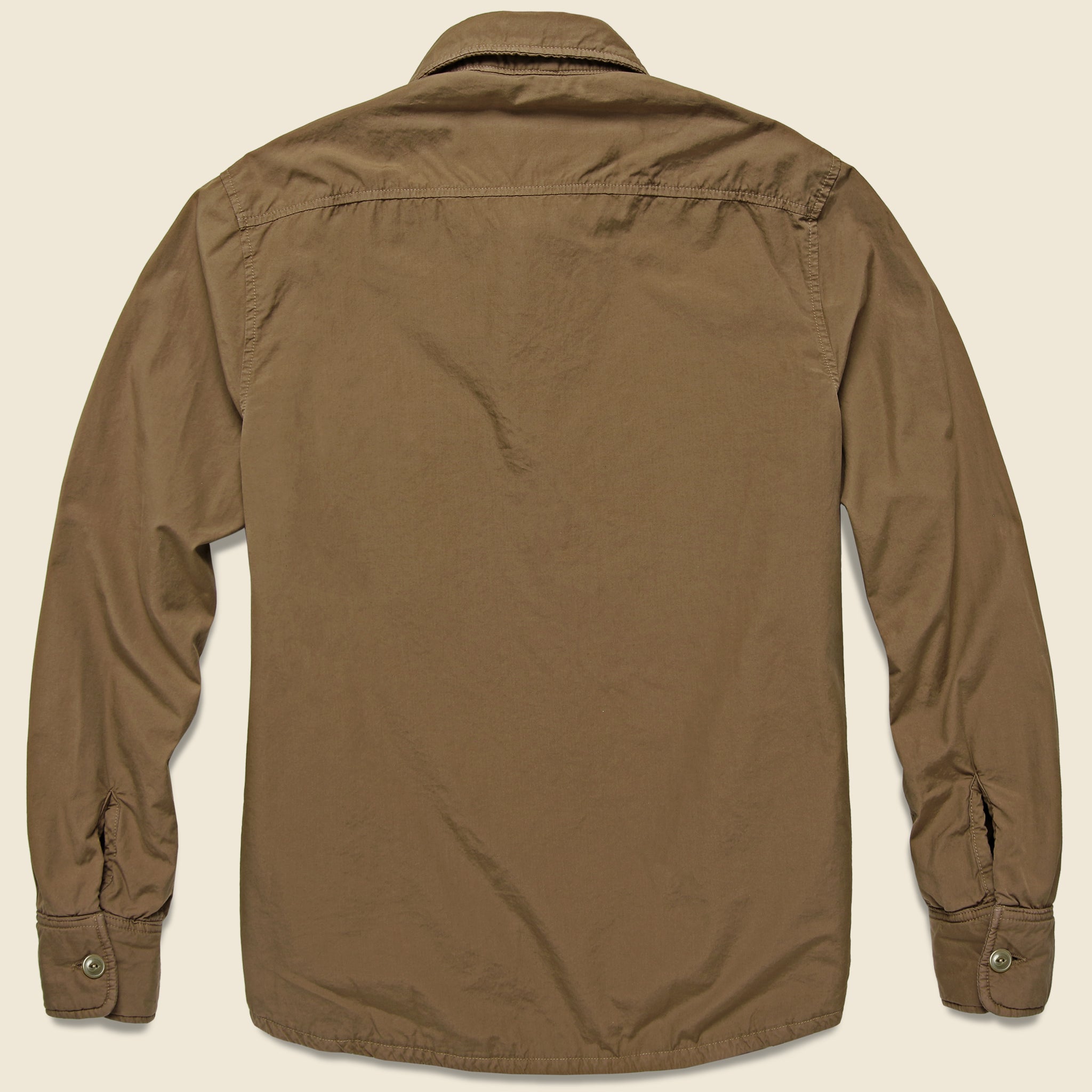 Fleece Lined Shirt Jacket - Barley - Save Khaki - STAG Provisions - Outerwear - Shirt Jacket