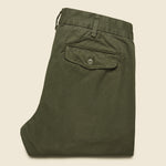 Bulldog Twill Trouser - Olive - Save Khaki - STAG Provisions - Pants - Twill
