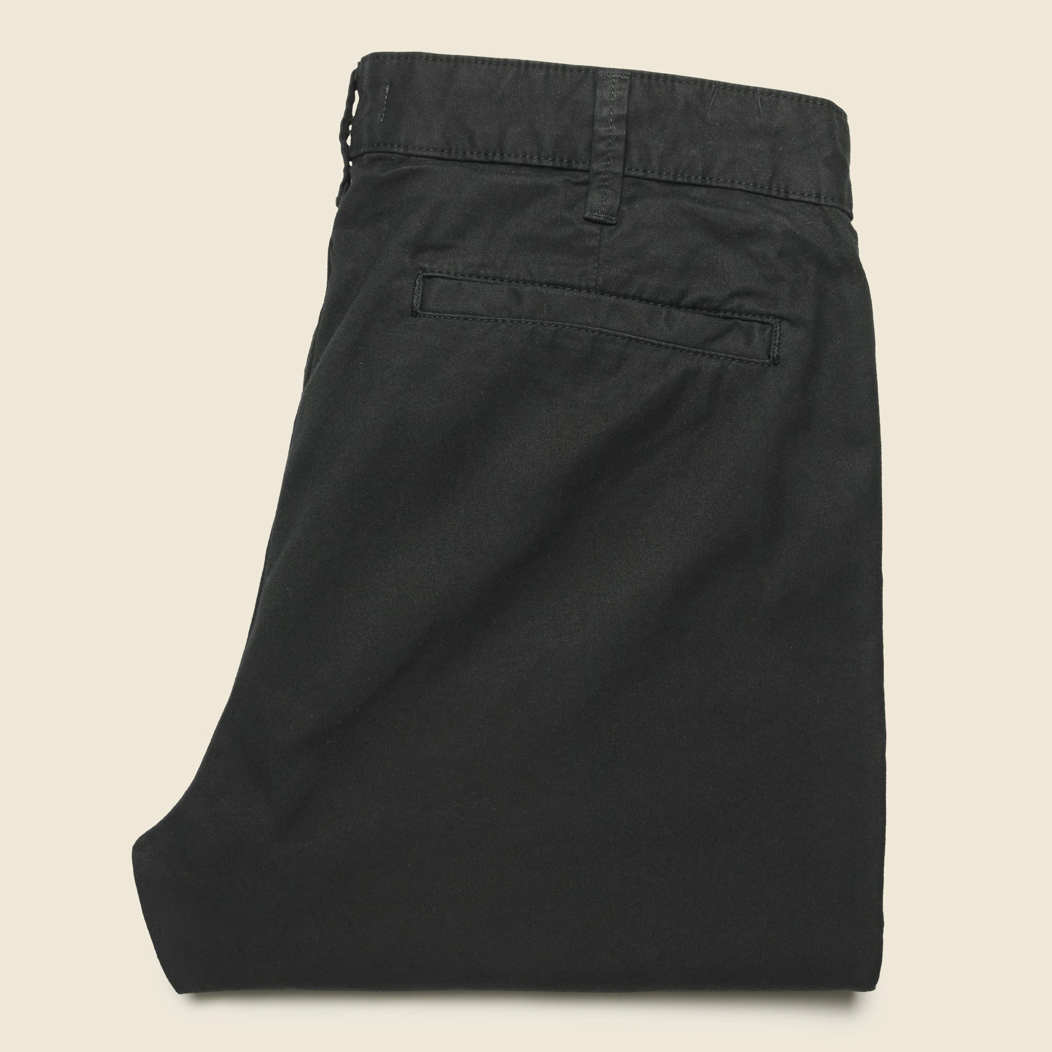 Twill Standard Chino - Black - Save Khaki - STAG Provisions - Pants - Twill
