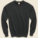 Supima Fleece Sweatshirt - Black - Save Khaki - STAG Provisions - Tops - Fleece / Sweatshirt