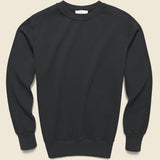 Supima Crew Sweatshirt  - Black - Save Khaki - STAG Provisions - Tops - Fleece / Sweatshirt