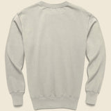 Supima Crew Sweatshirt  - Earth - Save Khaki - STAG Provisions - Tops - Fleece / Sweatshirt