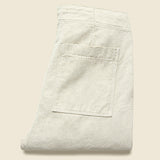Herringbone Garden Pant - Natural - Save Khaki - STAG Provisions - Pants - Twill