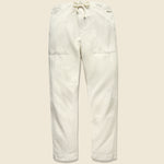 Herringbone Garden Pant - Natural - Save Khaki - STAG Provisions - Pants - Twill