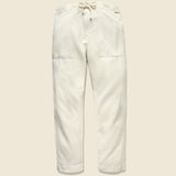 Herringbone Garden Pant - Natural - Save Khaki - STAG Provisions - Pants - Twill
