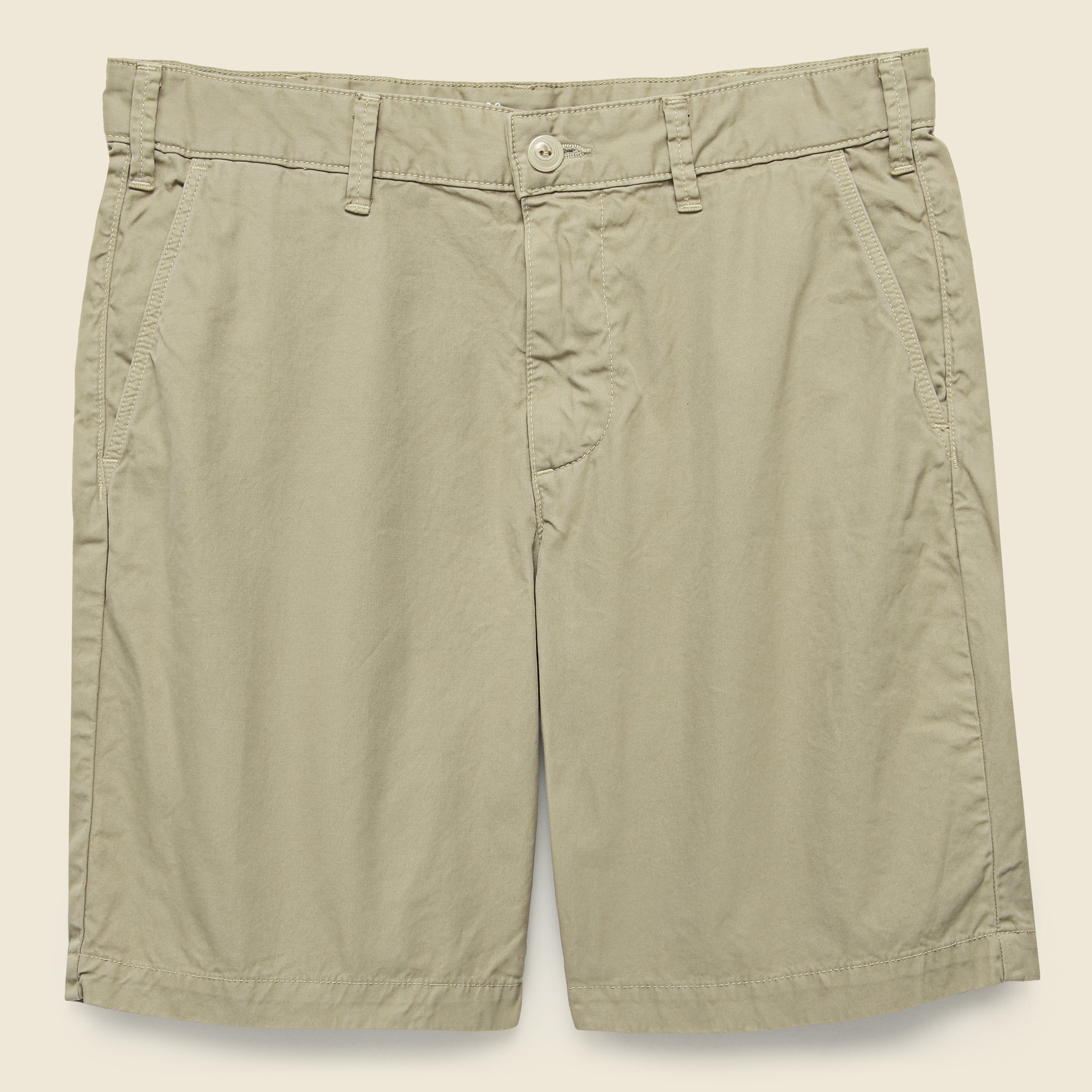 8-inch Twill Bermuda Short - Khaki - Save Khaki - STAG Provisions - Shorts - Solid