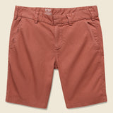 Twill Bermuda Short - Rhubarb - Save Khaki - STAG Provisions - Shorts - Solid