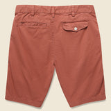 Twill Bermuda Short - Rhubarb - Save Khaki - STAG Provisions - Shorts - Solid