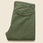 Light Twill Trouser - Olive Drab - Save Khaki - STAG Provisions - Pants - Twill