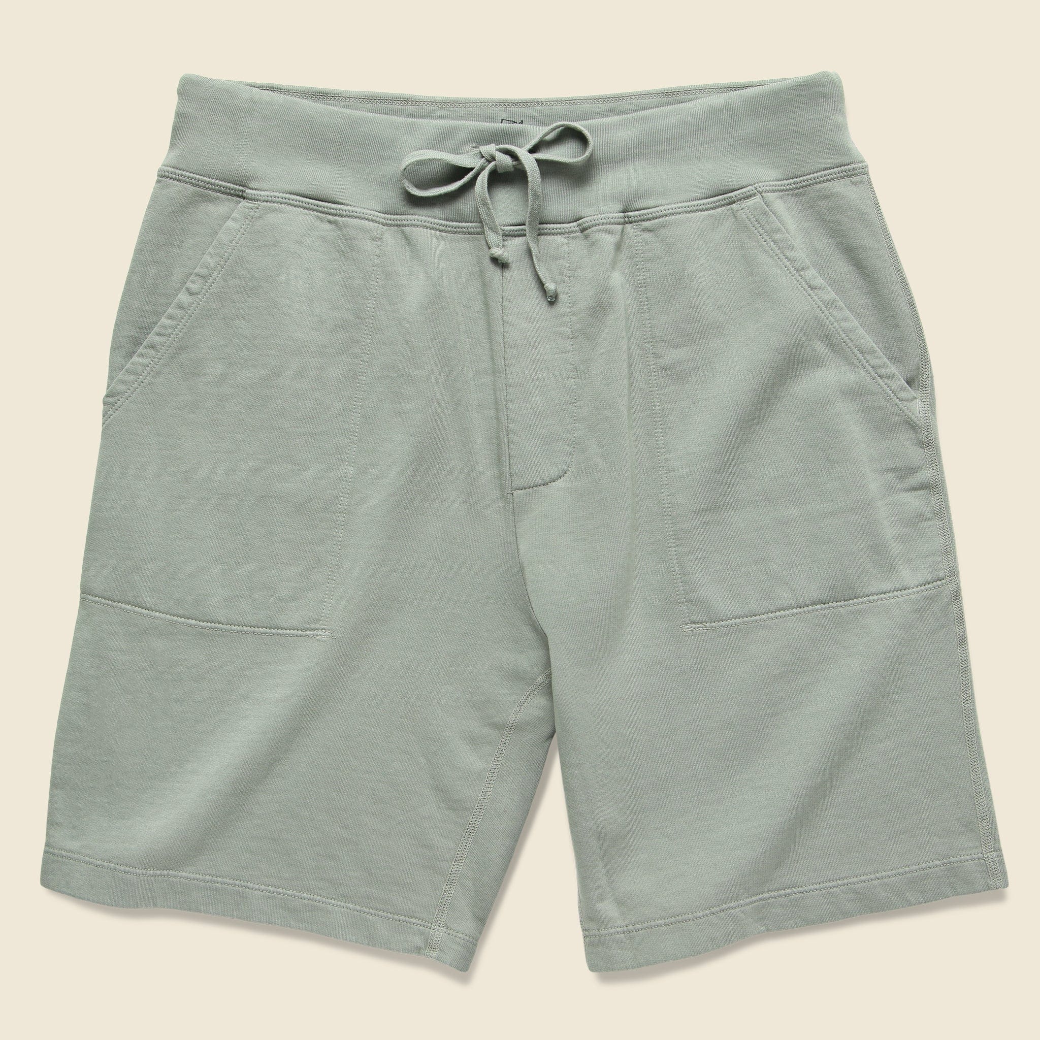 Supima Fleece Sweatshort - Sprout - Save Khaki - STAG Provisions - Shorts - Lounge
