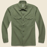 Twill Fatigue Overshirt - Tiger - Fort Lonesome - STAG Provisions - Tops - L/S Woven - Overshirt
