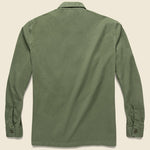 Twill Fatigue Overshirt - Olive Drab - Save Khaki - STAG Provisions - Tops - L/S Woven - Overshirt