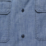 Chambray Camp Shirt - Indigo - Save Khaki - STAG Provisions - Tops - S/S Woven - Solid