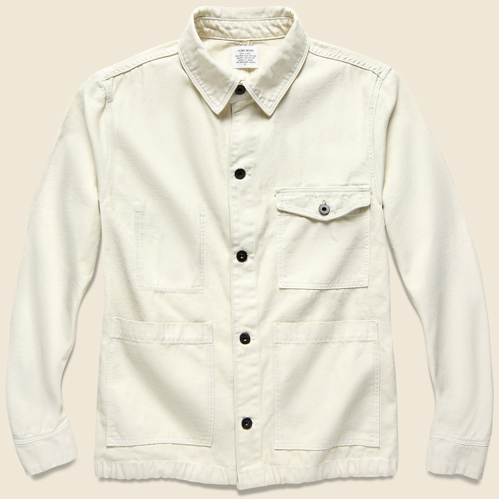 Twill Work Jacket - Stone - Save Khaki - STAG Provisions - Outerwear - Coat / Jacket