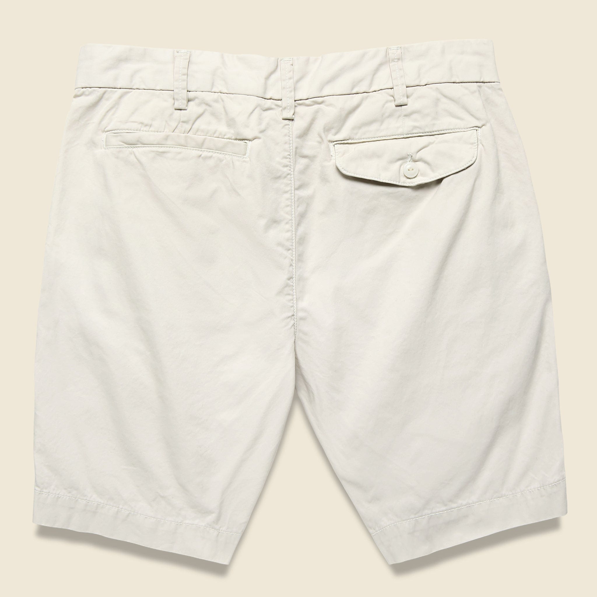 Twill Bermuda Short - Stone - Save Khaki - STAG Provisions - Shorts - Solid