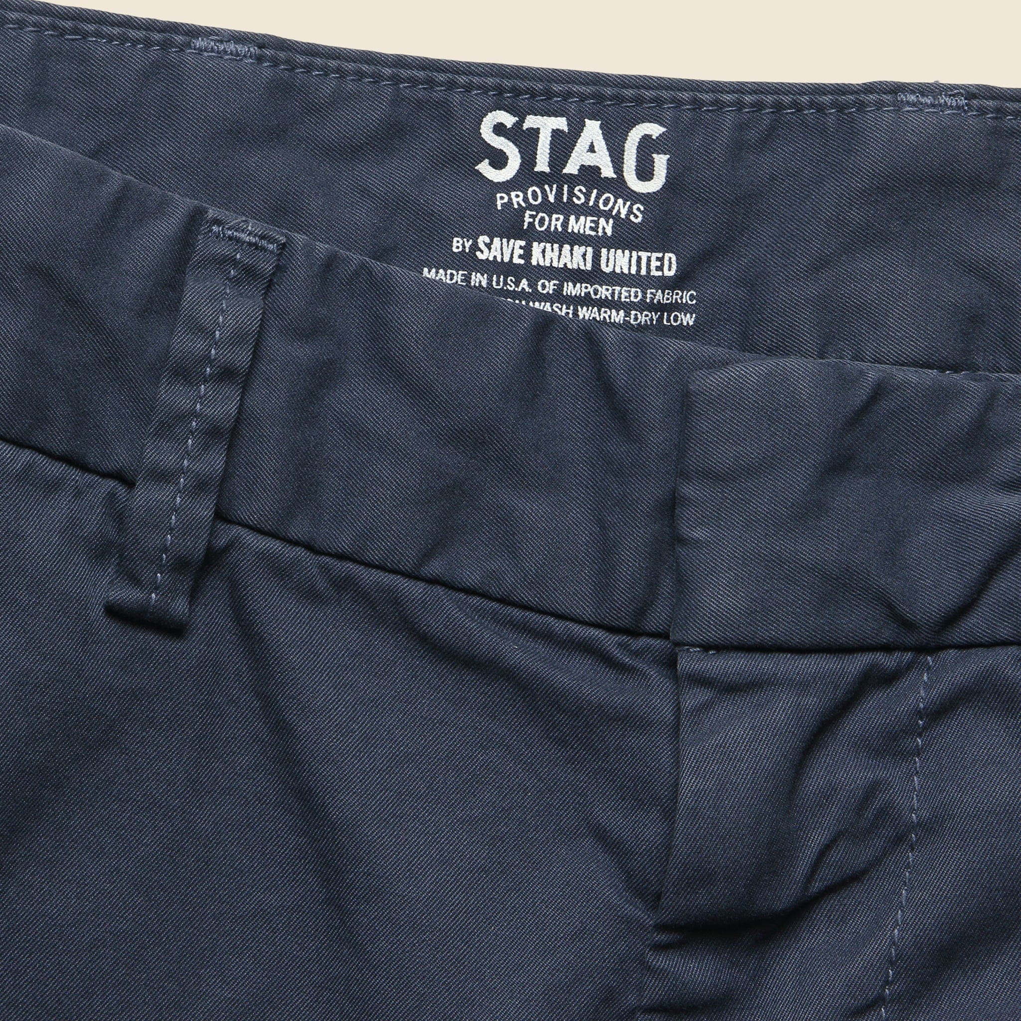 Twill Bermuda Short - Marine - Save Khaki - STAG Provisions - Shorts - Solid