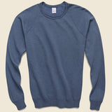 Heather Fleece Sweatshirt - Good Blue - Save Khaki - STAG Provisions - Tops - Fleece / Sweatshirt