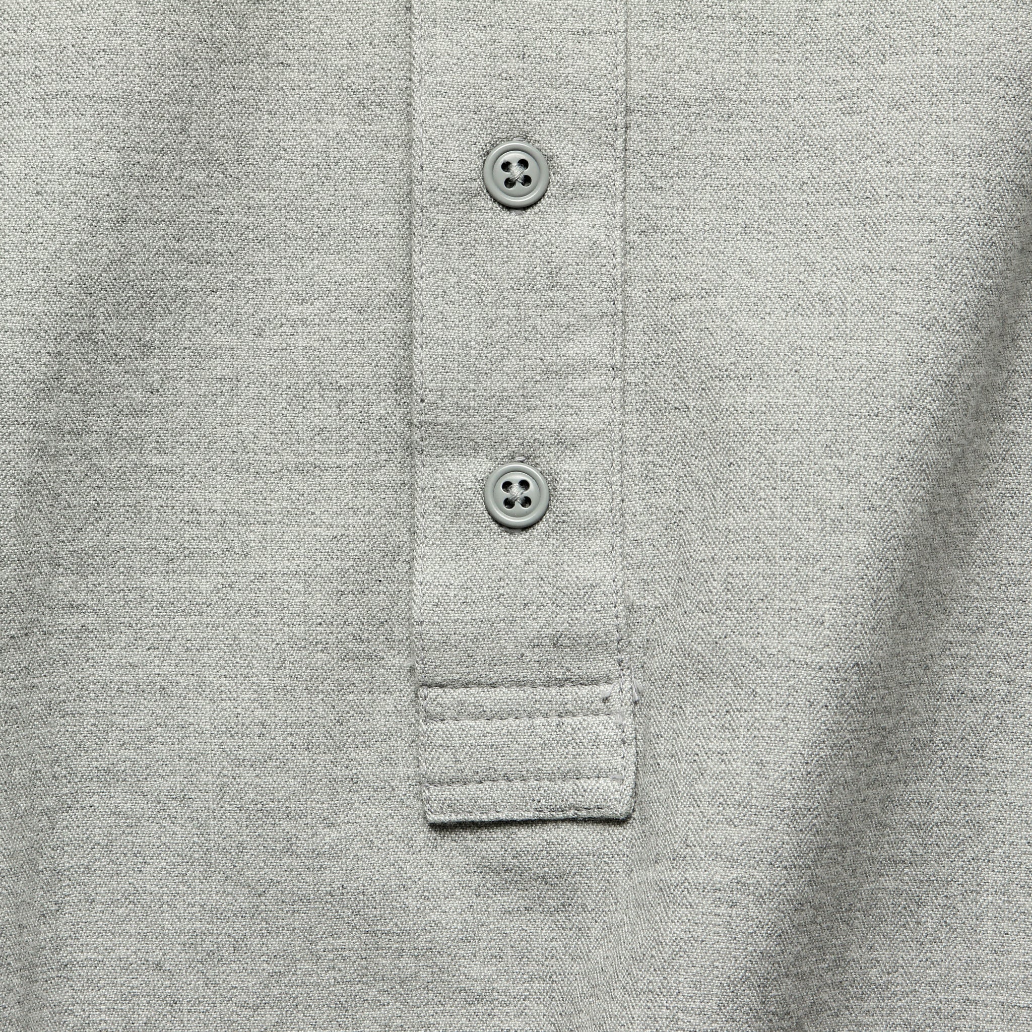 Herringbone Popover - Grey - Save Khaki - STAG Provisions - Tops - L/S Woven - Overshirt