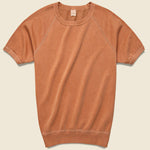 Supima Beach Crew Sweatshirt - Sienna - Save Khaki - STAG Provisions - Tops - S/S Knit