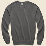 Supima Beach Crew Sweatshirt - Black - Save Khaki - STAG Provisions - Tops - Fleece / Sweatshirt