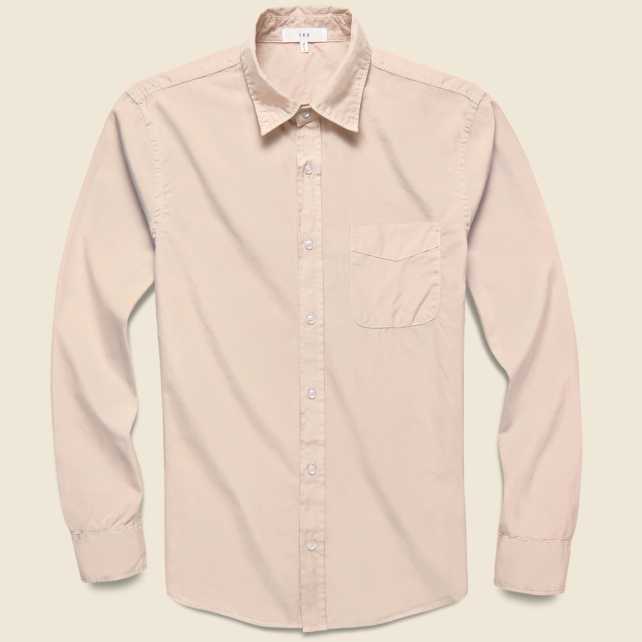 Poplin Standard Shirt - Tea - Save Khaki - STAG Provisions - Tops - L/S Woven - Solid