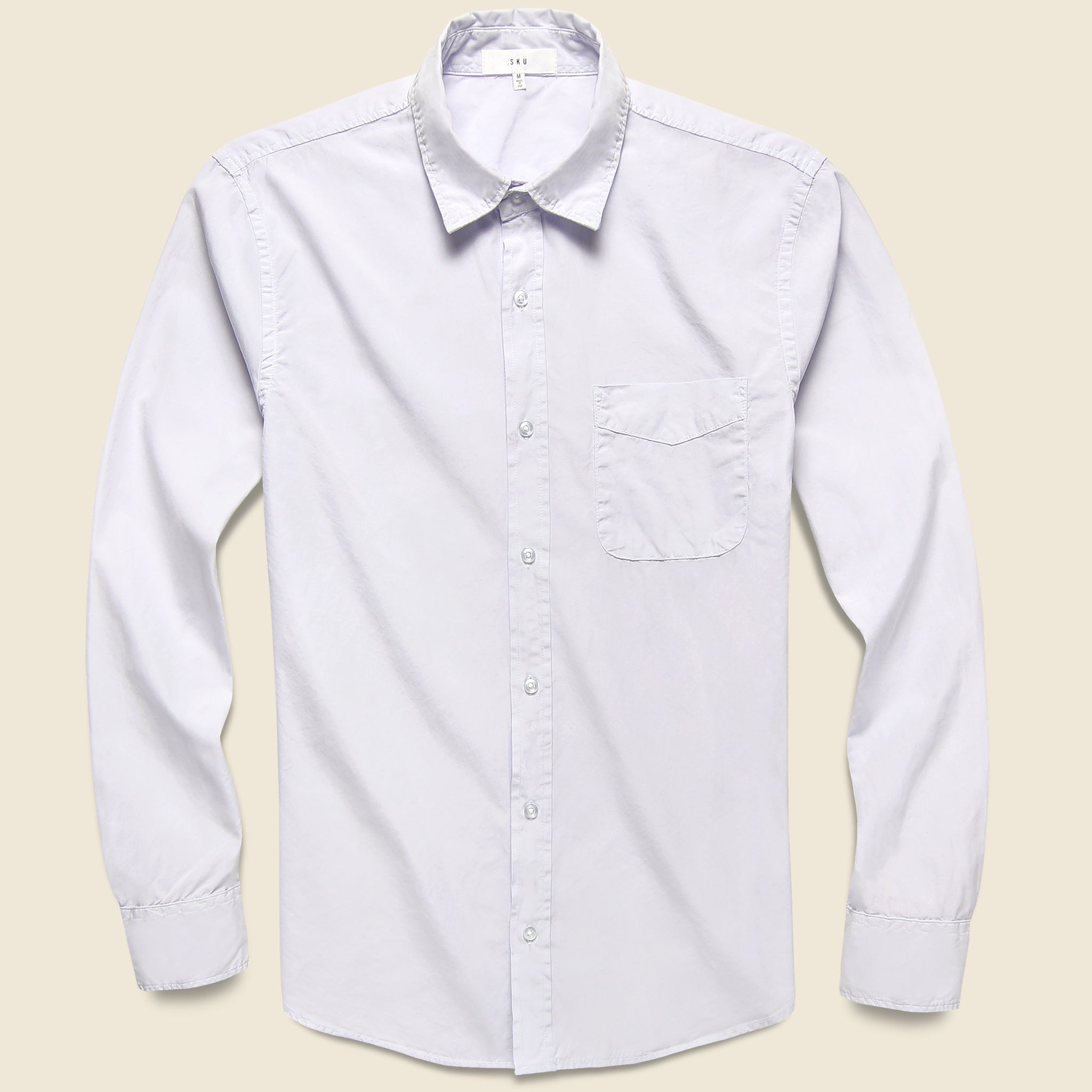 Poplin Standard Shirt - Blueberry - Save Khaki - STAG Provisions - Tops - L/S Woven - Solid