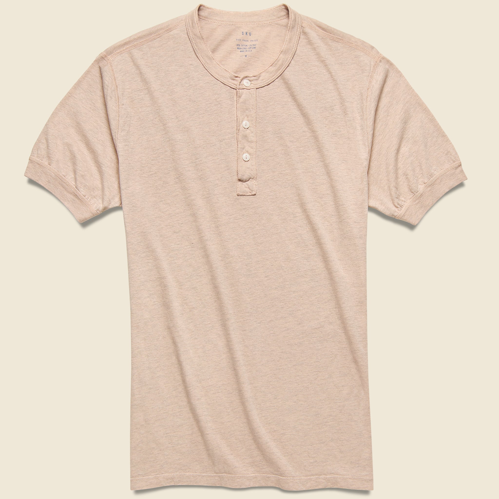 Heather Henley - Tea - Save Khaki - STAG Provisions - Tops - S/S Knit