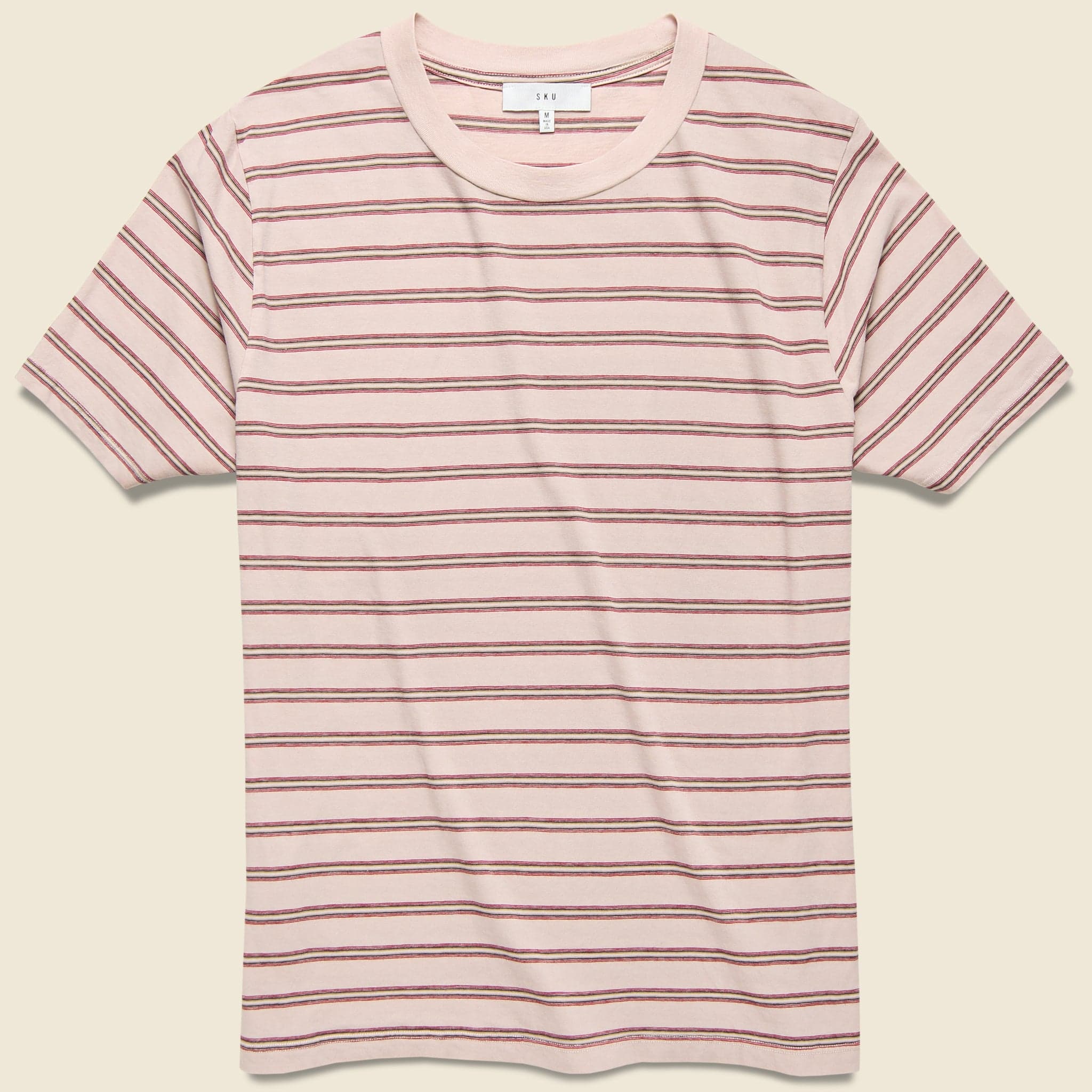 Vintage Striped Relaxed Tee - Tea - Save Khaki - STAG Provisions - Tops - S/S Tee