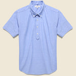Chambray Popover Shirt - Light Blue - Save Khaki - STAG Provisions - Tops - S/S Woven - Solid