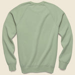 Supima Crew Sweatshirt - Willow - Save Khaki - STAG Provisions - Tops - Fleece / Sweatshirt