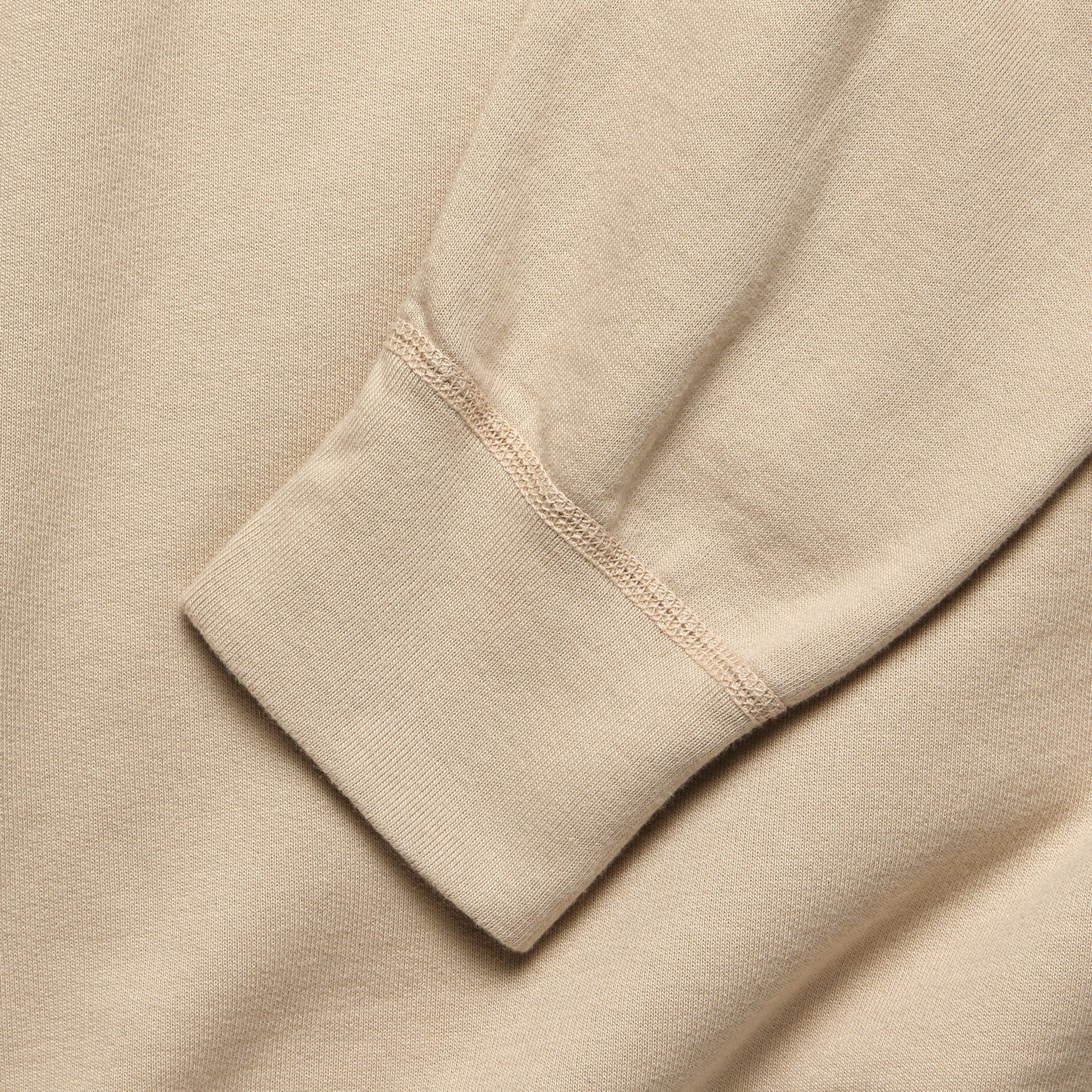 Supima Crew Sweatshirt - Putty - Save Khaki - STAG Provisions - Tops - Fleece / Sweatshirt