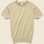 Supima Beach Crew Sweatshirt - Honey - Save Khaki - STAG Provisions - Tops - Fleece / Sweatshirt