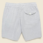 Seersucker Easy Short - Black - Save Khaki - STAG Provisions - Shorts - Lounge