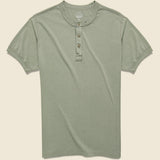 Supima Jersey Henley - Thyme - Save Khaki - STAG Provisions - Tops - S/S Knit