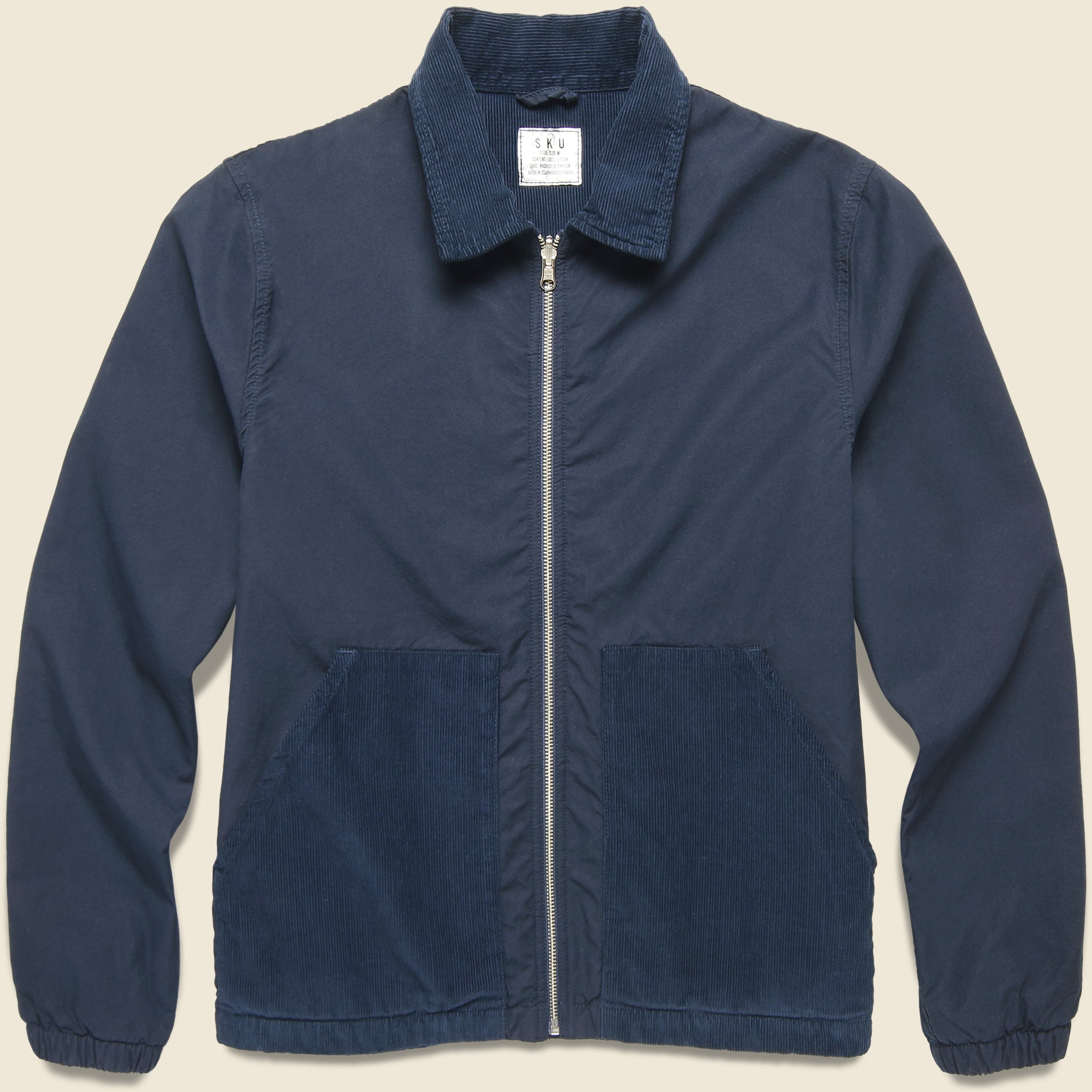 Cord Lined Reversible Easy Jacket - Navy - Save Khaki - STAG Provisions - Outerwear - Coat / Jacket