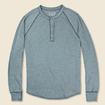 Pointelle Henley - Kale - Save Khaki - STAG Provisions - Tops - L/S Knit