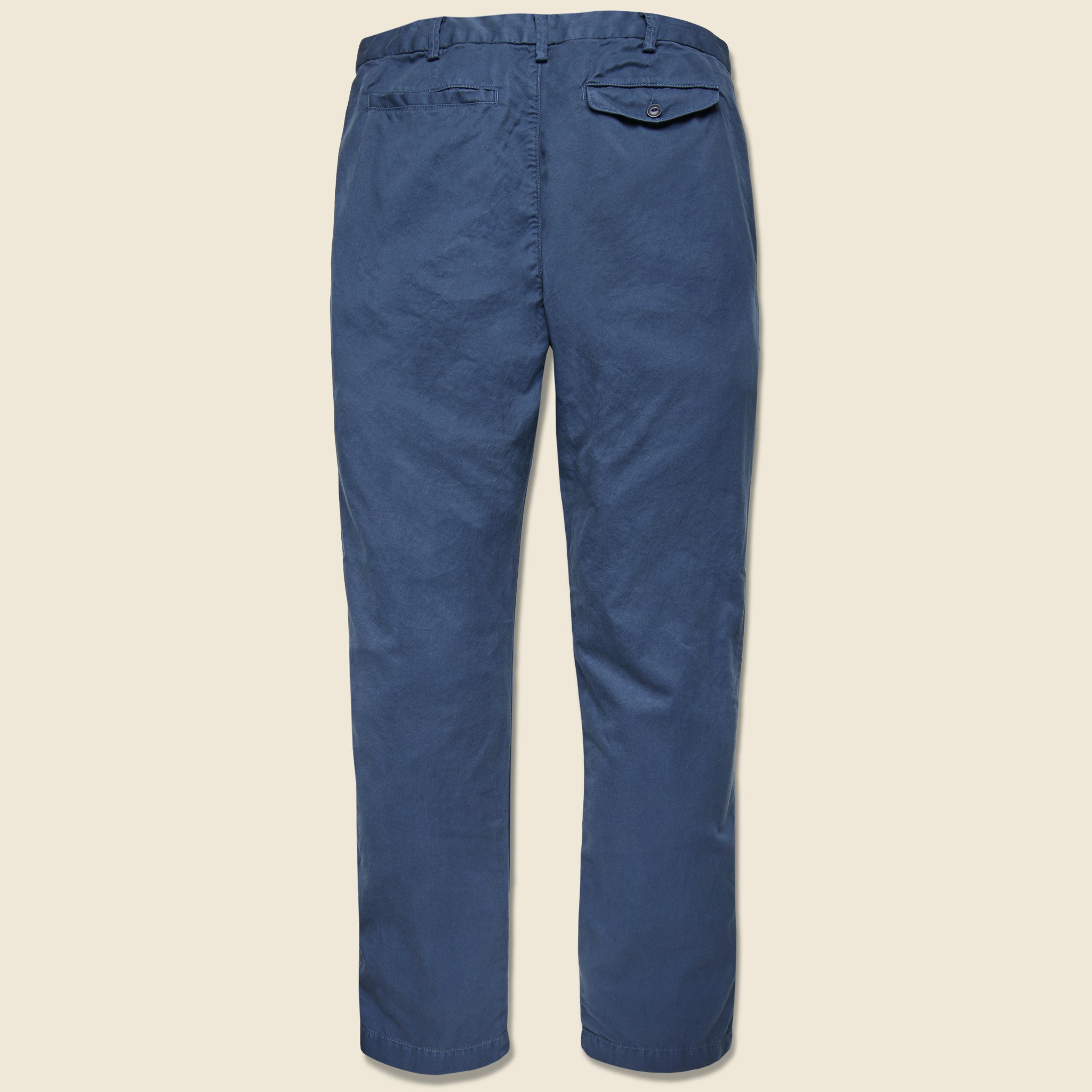 Light Twill Trouser - Blue - Save Khaki - STAG Provisions - Pants - Twill
