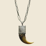 Capped Bear Claw Pendant Necklace - Sterling - Smith Bros. Trading Co. - STAG Provisions - One & Done - Accessories & Jewelry