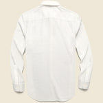 Garment-Dyed Double Cloth Shirt - White - STAG - STAG Provisions - Tops - L/S Woven - Solid