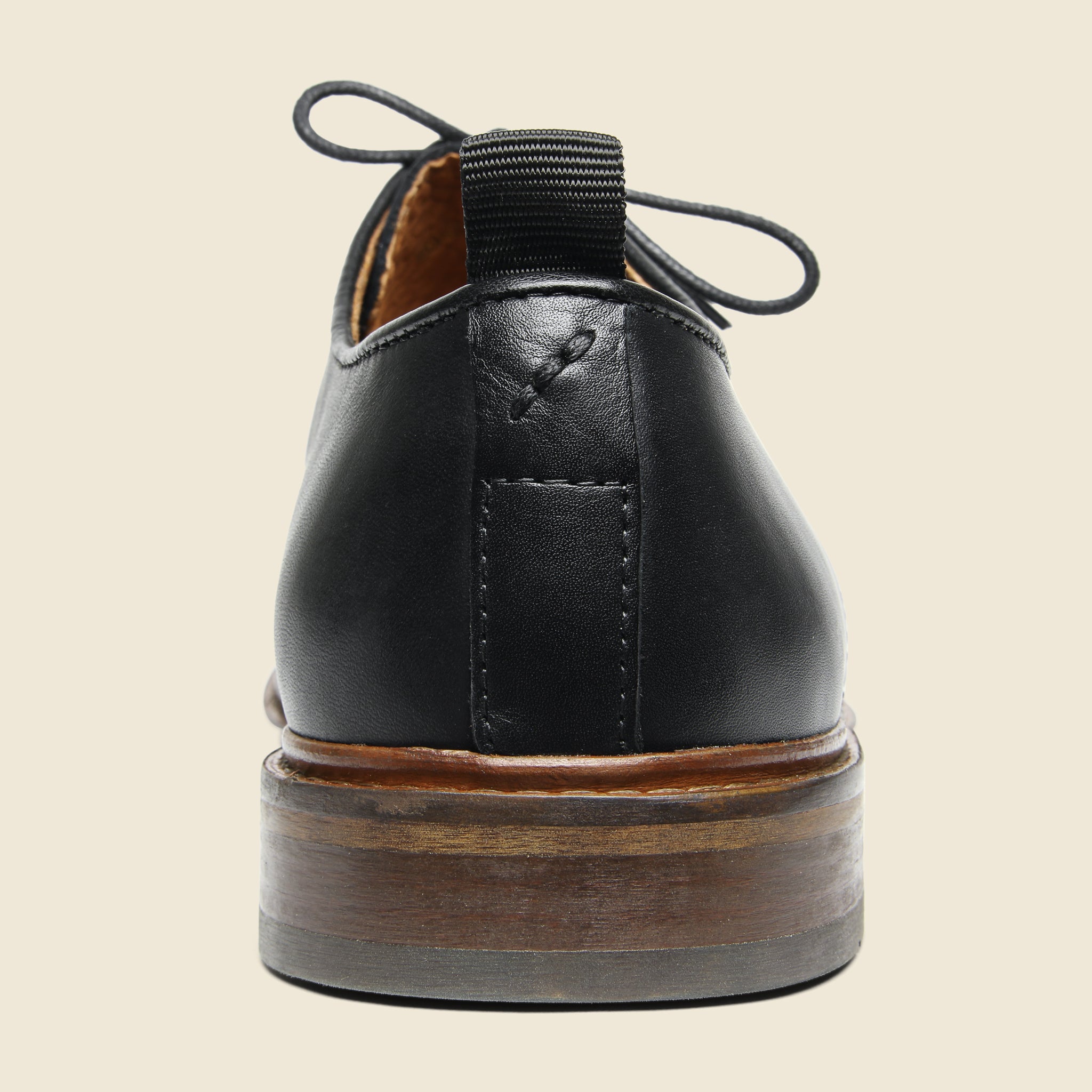 Nate Leather Oxford - Black - Shoe the Bear - STAG Provisions - Shoes - Oxfords