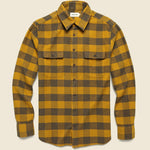 Yosemite Shirt - Saffron Buffalo Check - Taylor Stitch - STAG Provisions - Tops - L/S Woven - Plaid