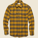 Yosemite Shirt - Saffron Buffalo Check - Taylor Stitch - STAG Provisions - Tops - L/S Woven - Plaid