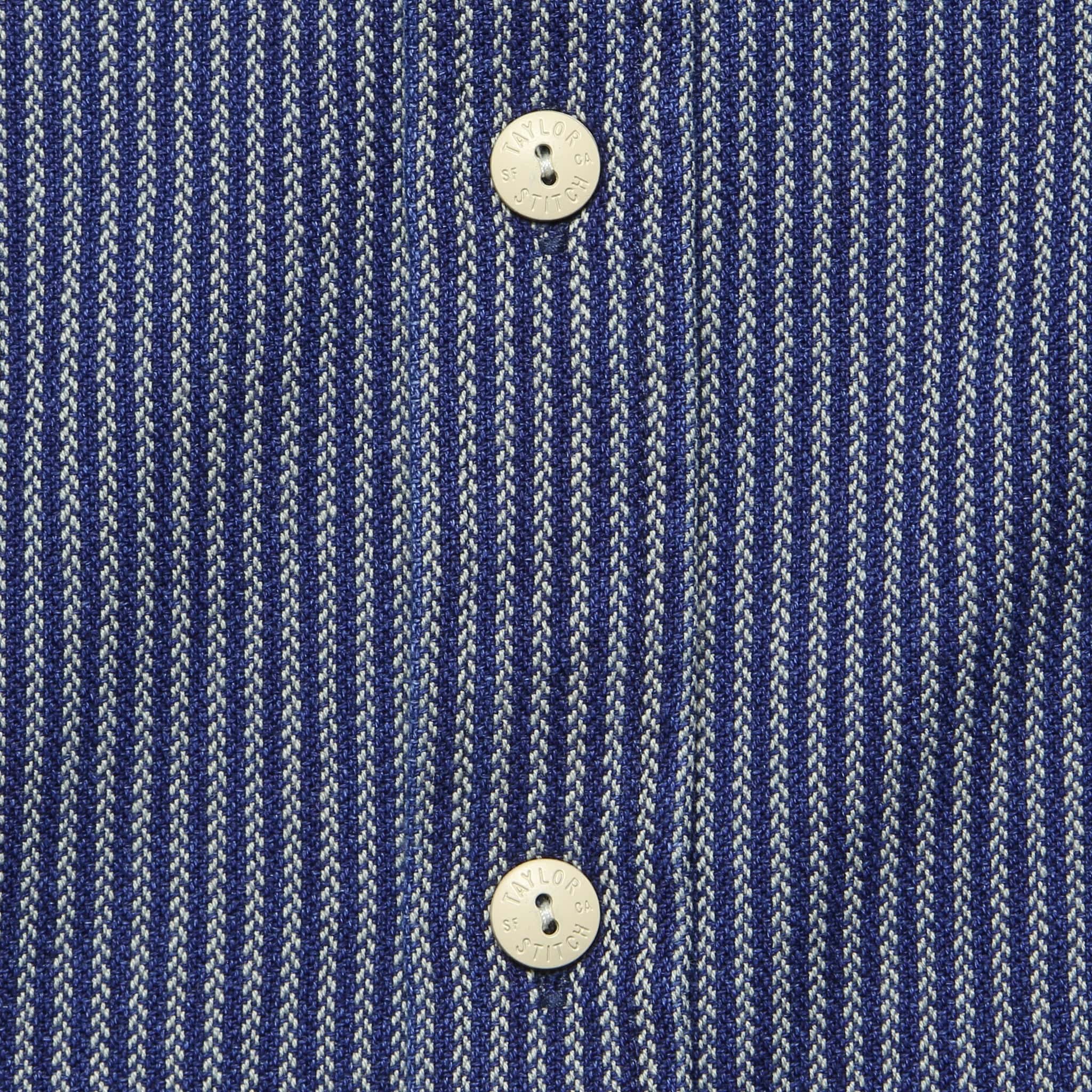 Utility Shirt - Roped Indigo - Taylor Stitch - STAG Provisions - Tops - L/S Woven - Stripe
