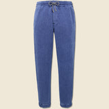 Apres Pant - Indigo Waffle - Taylor Stitch - STAG Provisions - Pants - Lounge