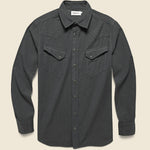 Western Pincord Shirt - Coal - Taylor Stitch - STAG Provisions - Tops - L/S Woven - Corduroy