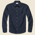 California Shirt - Indigo Pyramid - Taylor Stitch - STAG Provisions - Tops - L/S Woven - Other Pattern
