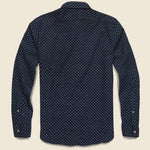 California Shirt - Indigo Pyramid - Taylor Stitch - STAG Provisions - Tops - L/S Woven - Other Pattern
