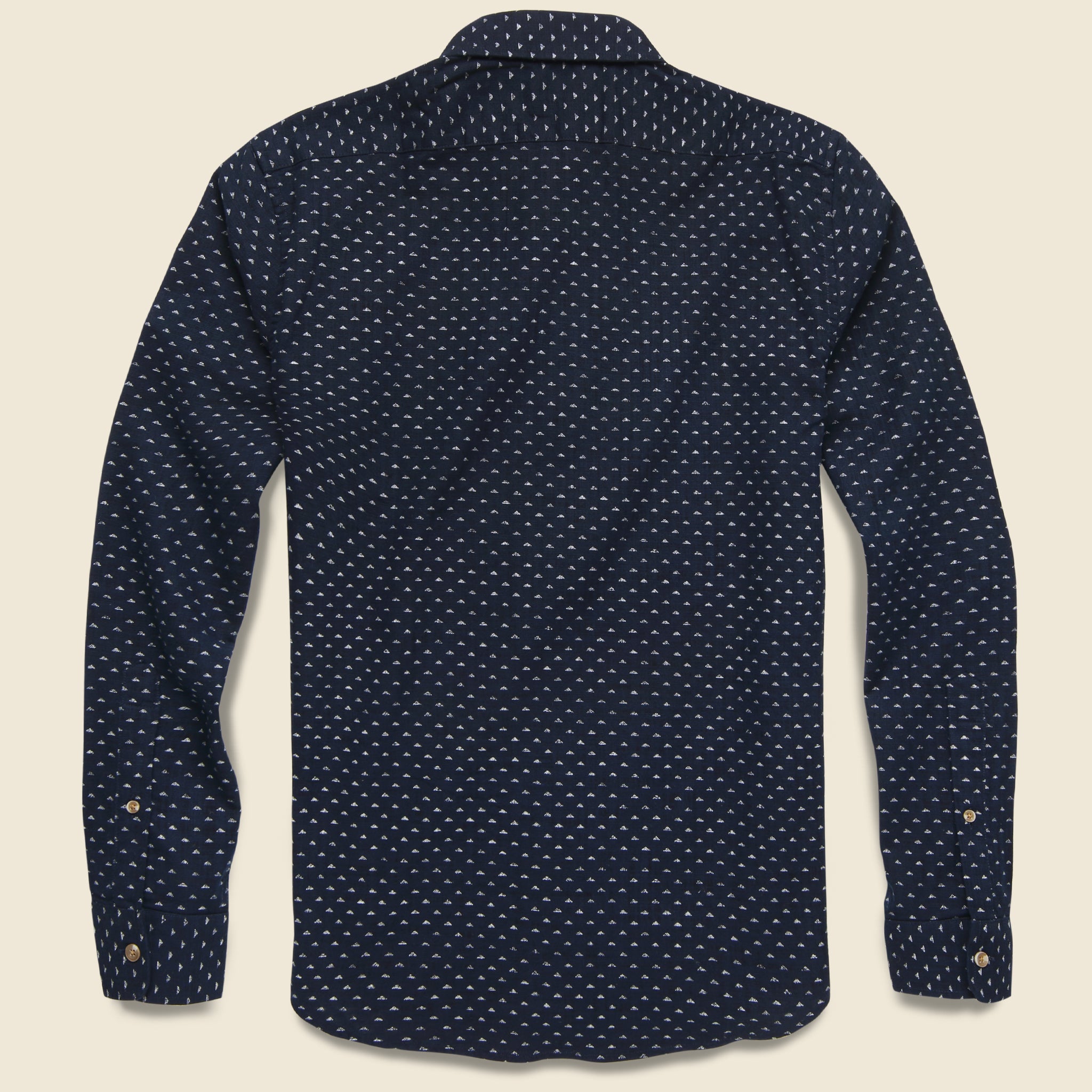 California Shirt - Indigo Pyramid - Taylor Stitch - STAG Provisions - Tops - L/S Woven - Other Pattern