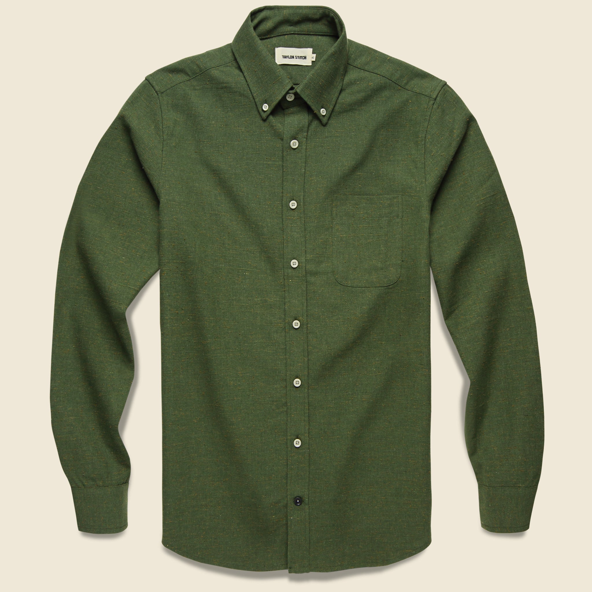 Jack Shirt - Olive Donegal - Taylor Stitch - STAG Provisions - Tops - L/S Woven - Fleck
