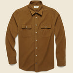 Yosemite Flannel - Tobacco - Taylor Stitch - STAG Provisions - Tops - L/S Woven - Solid